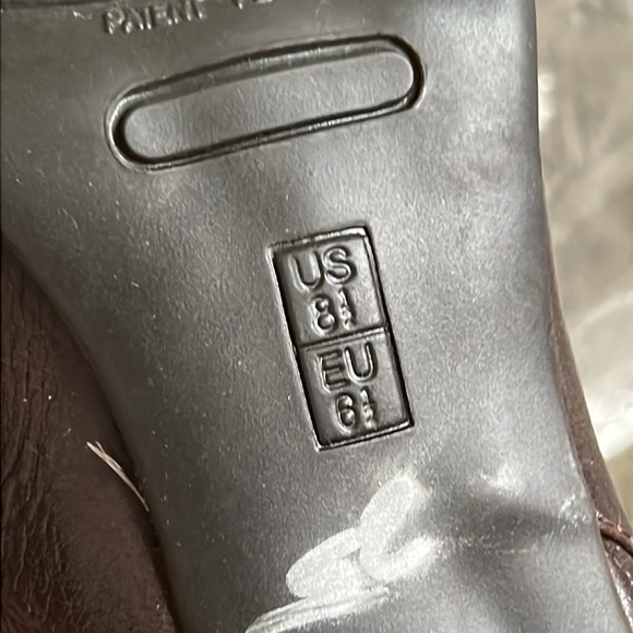 Hardly worn at all! Size 8 1/2 Aerosoles brown heels - Picture 7 of 8